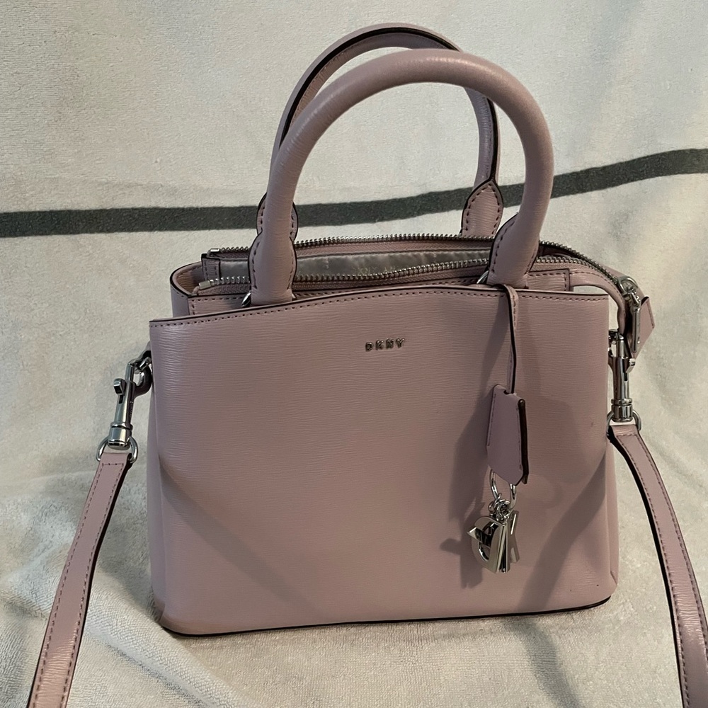 DKNY Satchel/Crossbody Bag, Lavender - Picture 6 of 13
